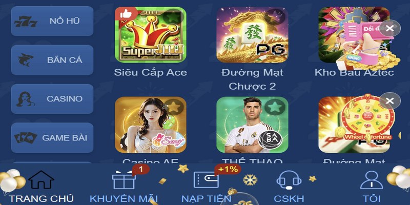 Hướng dẫn các bước nạp tiền tại 58win
