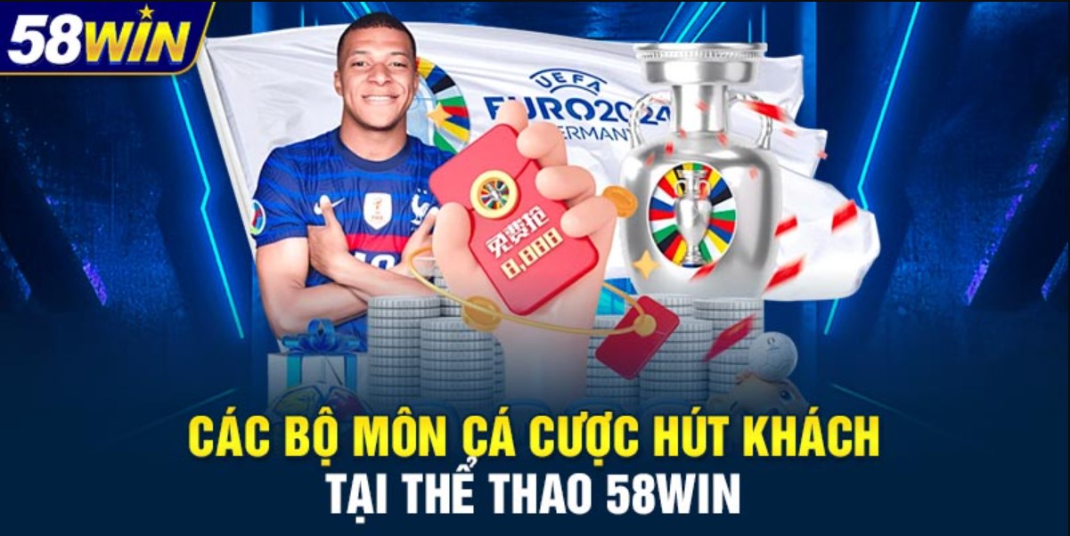 Lý do nên chọn cá cược thể thao tại 58win